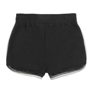 Pantaloncino bambina Leone 1947 Apparel in mesh spugna. Leggero e comodo.