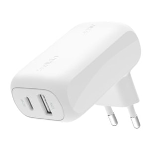 Chargeur BELKIN USB-C 30W Power Delivery + USB-A 12W
