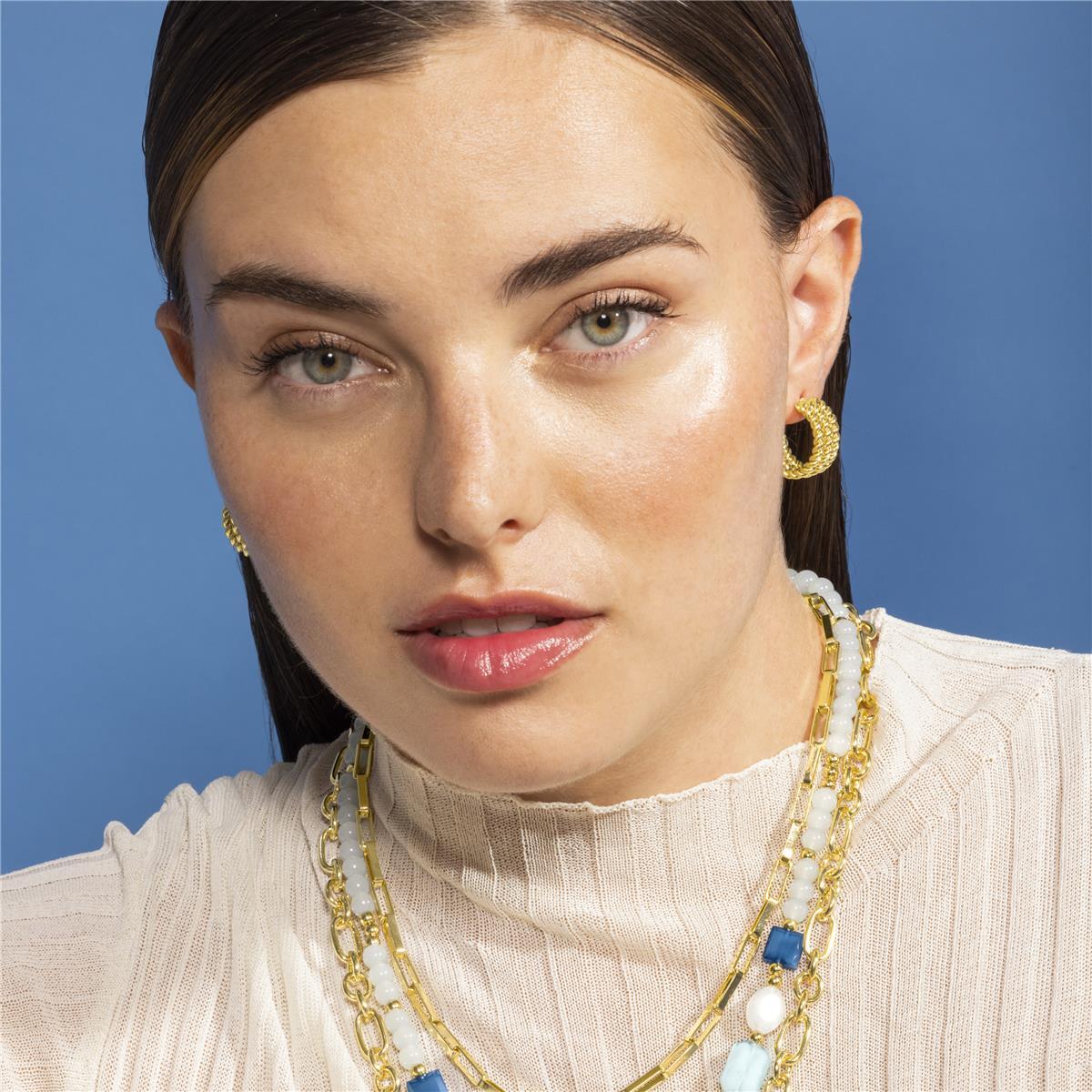 Pendientes Lux by Lux acabados Oro Amarillo de 18 Kts