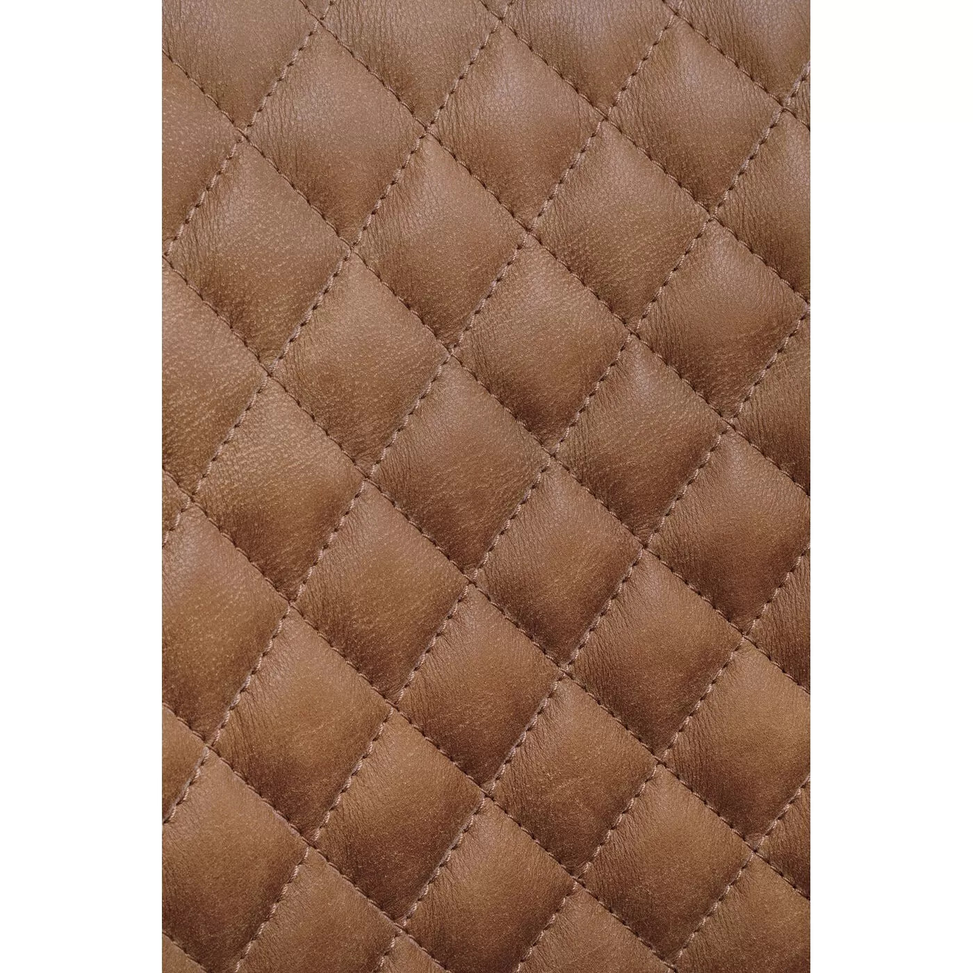 Chaise avec accoudoirs pivotante Coco marron Kare Design