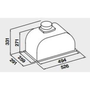 Hotte encastrable FALMEC GRUPPOP3130