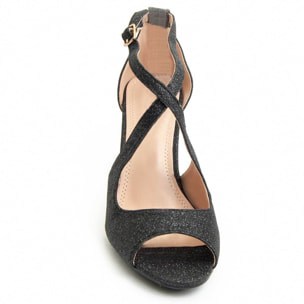 Zapatos de tacón - Negro - Altura: 7 cm