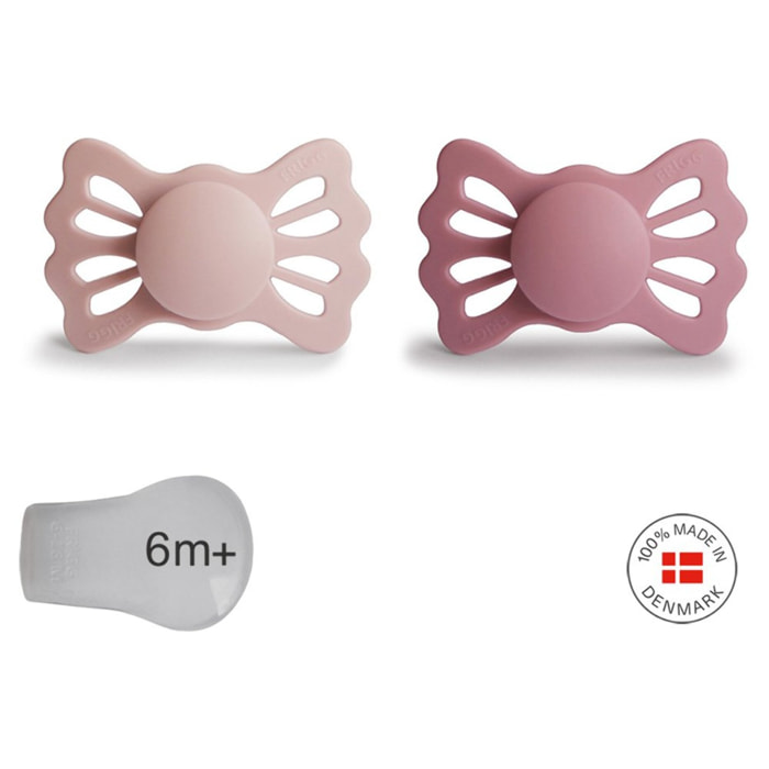 Frigg Pack 2 Chupetes Sim. Silicona Lucky