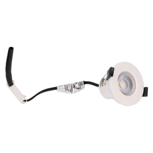 Forlight Downlight Ip65 Bala Led 7,6W 2700K Blanco 644Lm