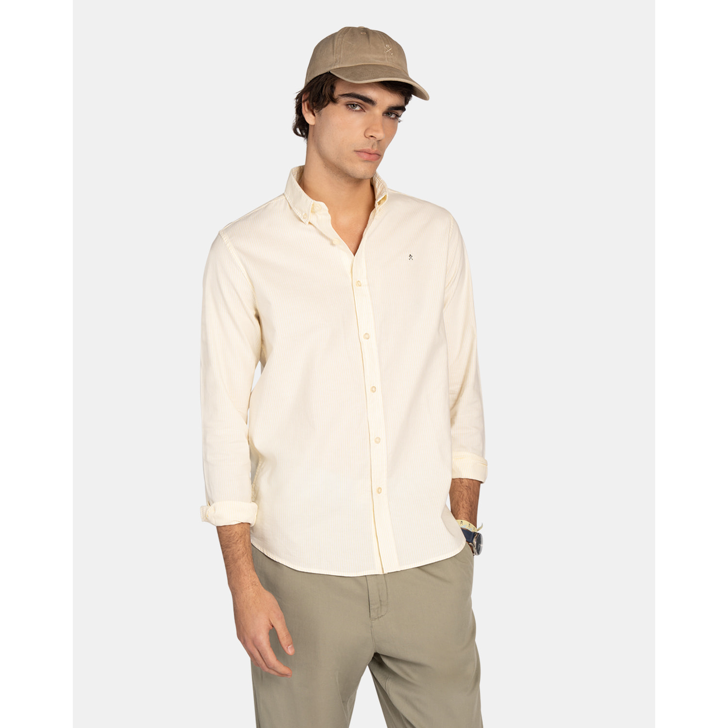 CAMISA MEDITERRANEO STRIPED OXFORD