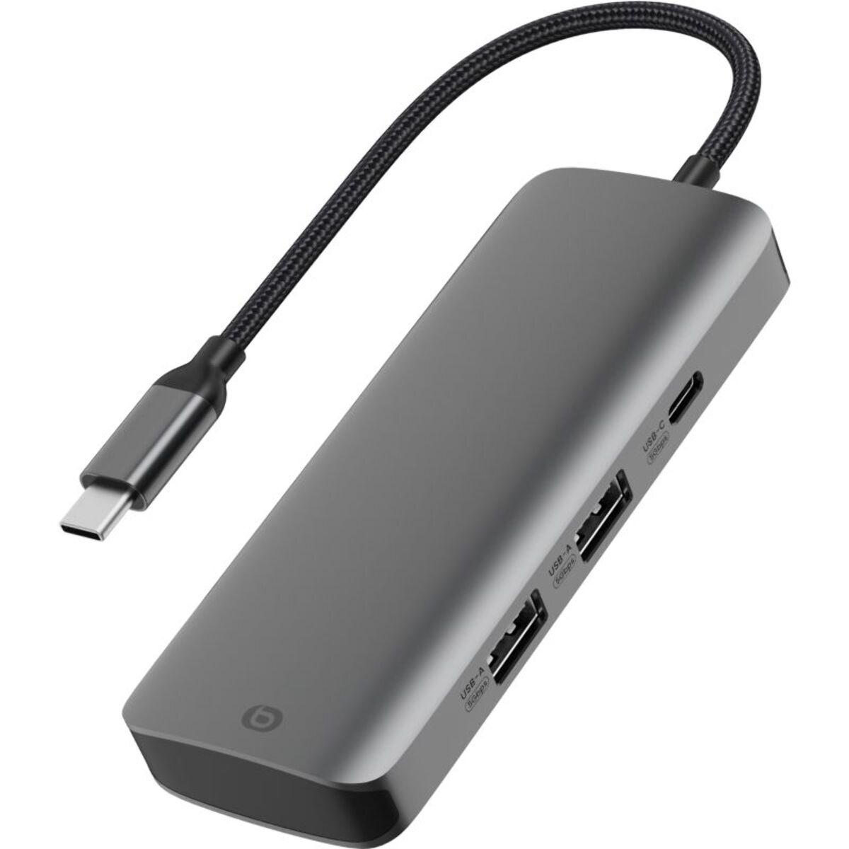 Hub USB C ESSENTIELB 5 en 1 2 USB-A + 3 USB-C