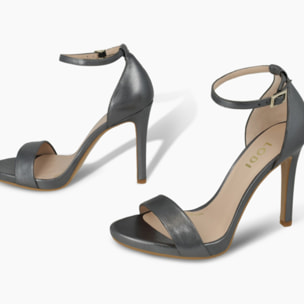 SANDALIAS PLATEADAS YURISA