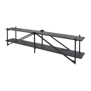 Banc tv moderne 2 niveaux 220 cm RALF