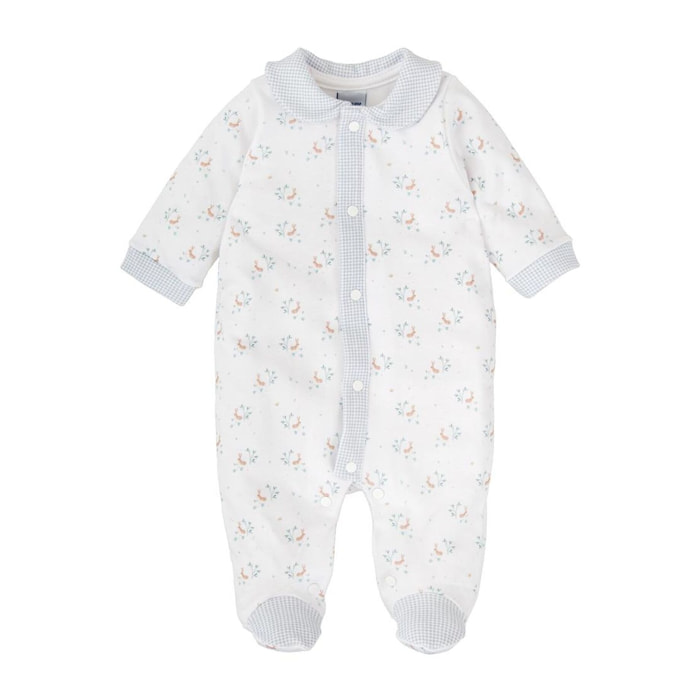 Pelele Enterizo Abierto Delantera Pradera