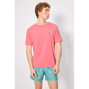 T-shirt a maniche corte Rosa