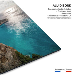 Tableau bleu méditerranéen Tableau alu Dibond
