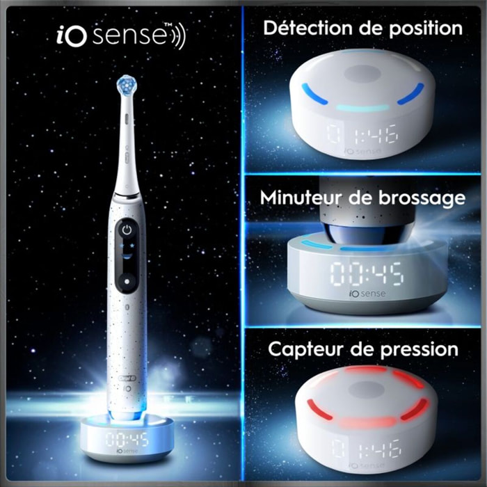 Brosse à dents électrique ORAL-B iO10 Series Stardust White