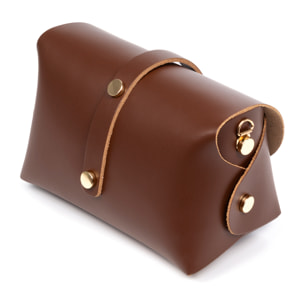 Carina Borsa a tracolla Donna.Pelle autentica Ruga