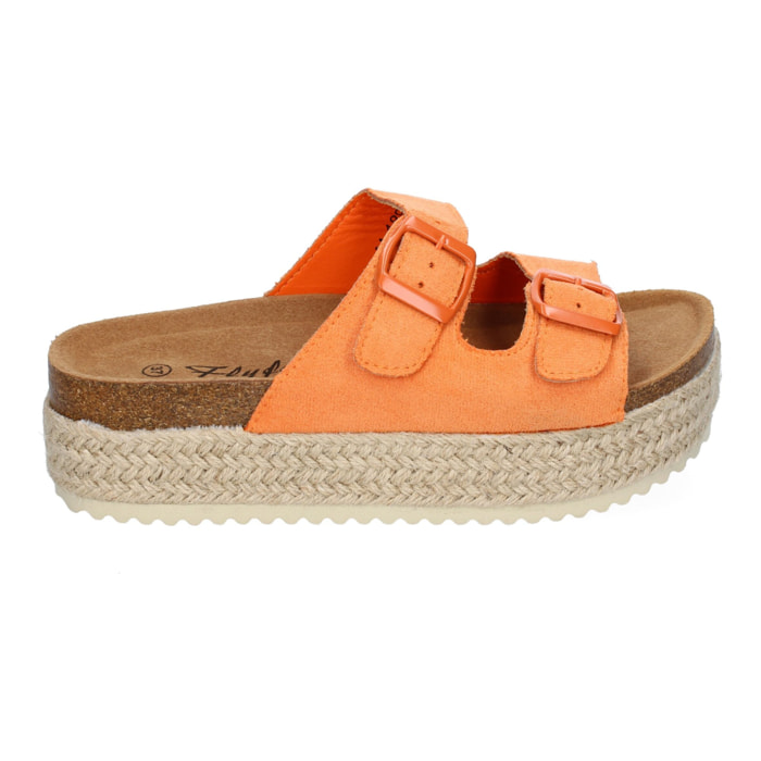 Sandalia de Plataforma para Mujer, Cómodas y Elegantes, Forradas de Yute