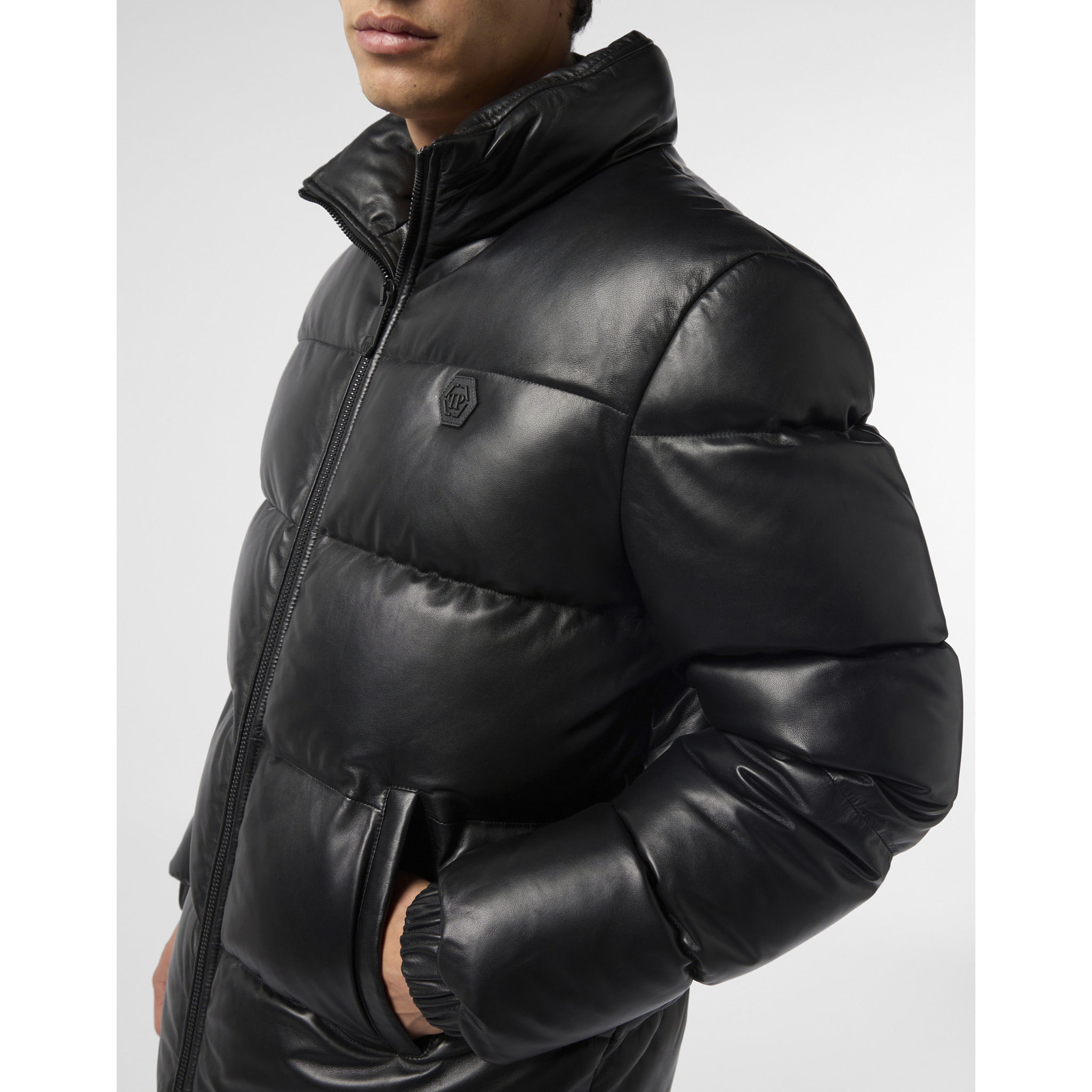 PHILIPP PLEIN Chaqueta de cuero