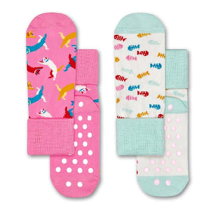 Calcetines pack-2 kids car anti-slip