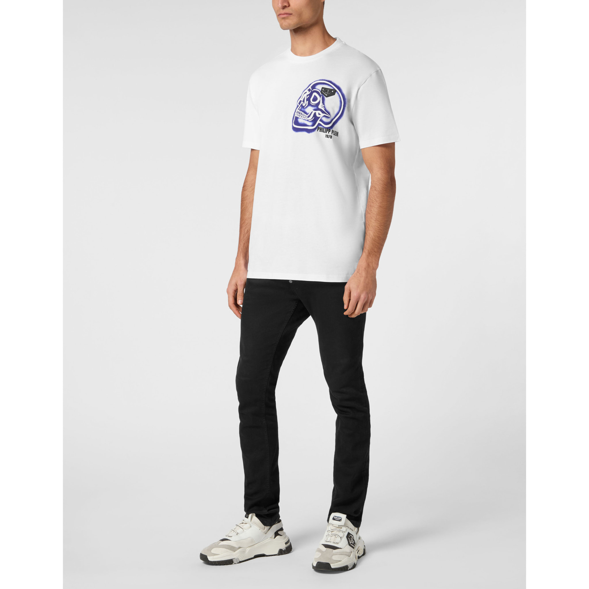 PHILIPP PLEIN Camiseta Cuello Redondo Ss SKULL