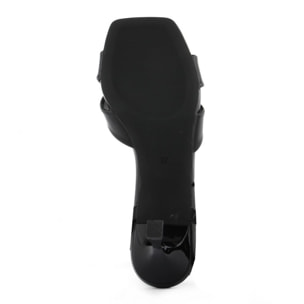 Sandali Donna colore Nero-Altezza tacco:8,5cm
