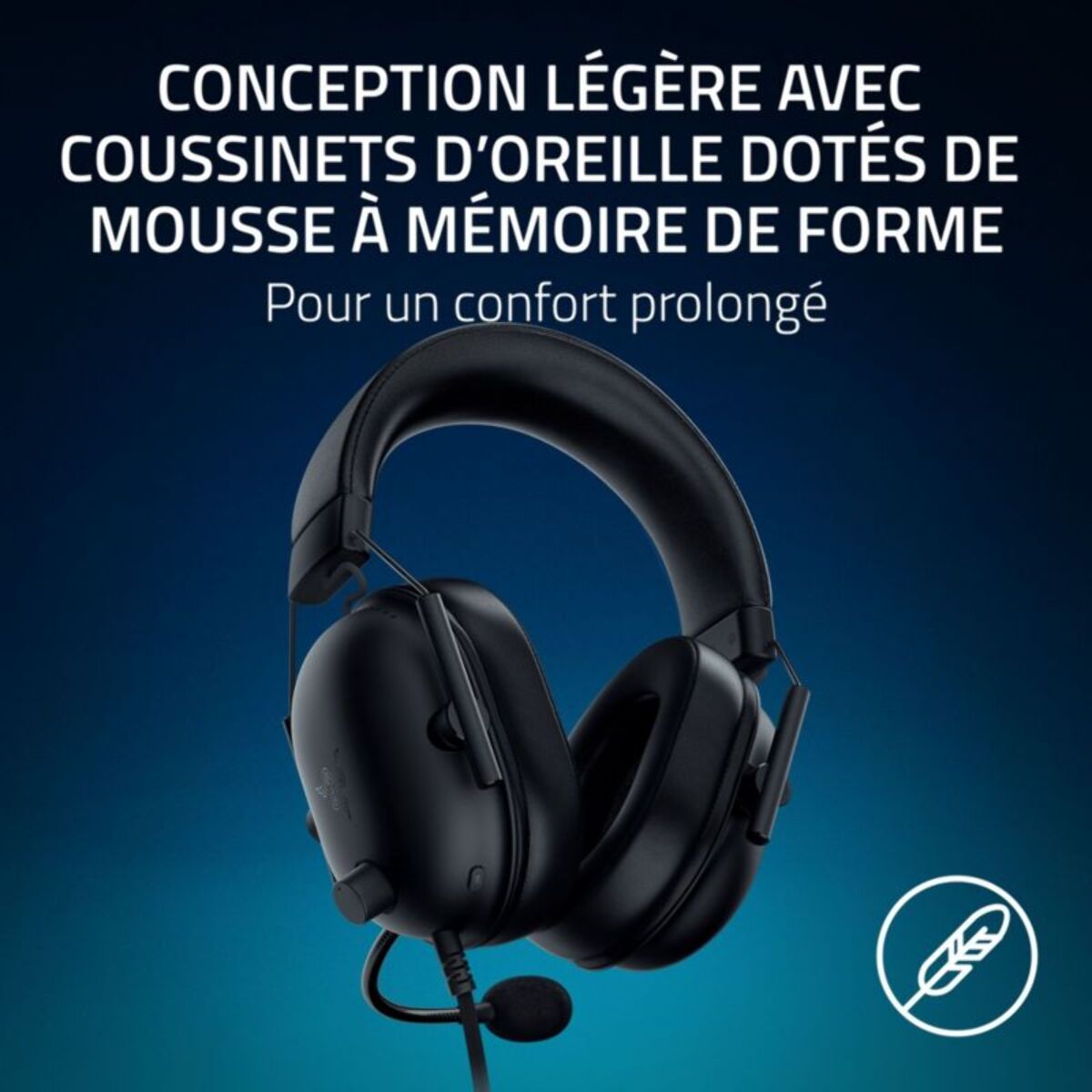 Casque gamer RAZER BlackShark V2 X Noir Playstation