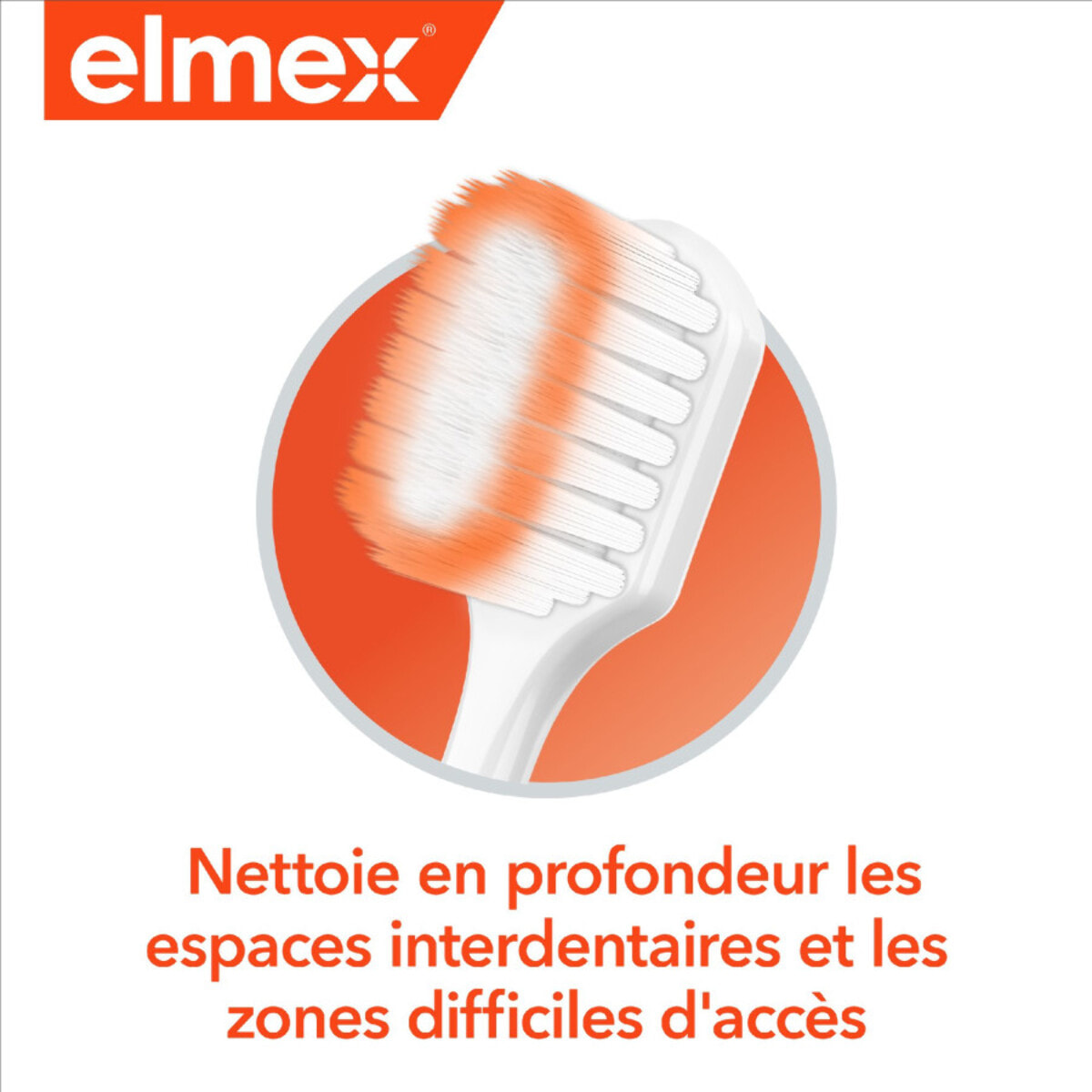 Pack de 6 - elmex - Brosse à Dents Manuelle Souple Anti-Caries Douceur