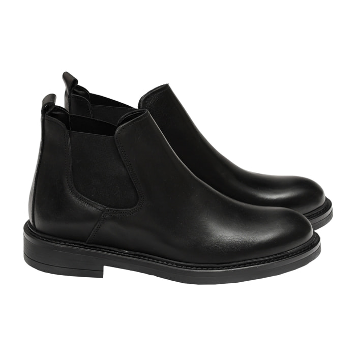 Beatles in pelle con fascia elastica