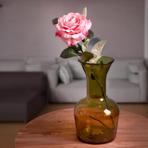 Rosa con boccio - Pezzi 2 - Colore:Rosa - Bianchi Dino