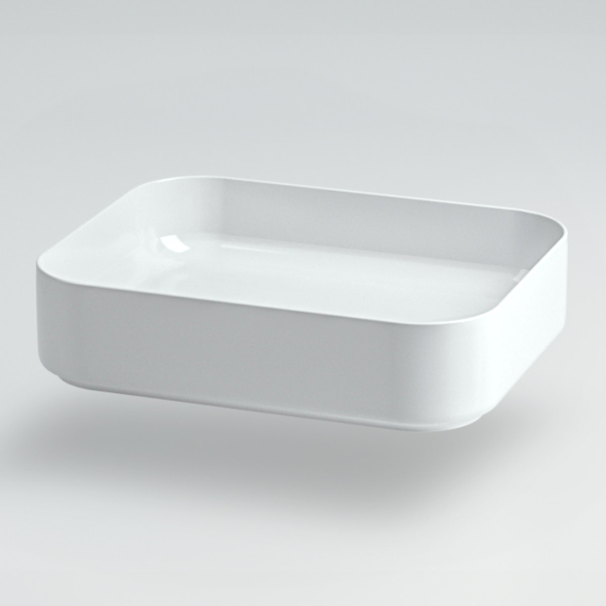 MOBILE DA BAGNO RIFLESSO 140 PORO NOCE BIANCO LUCE - 8 PEZZI