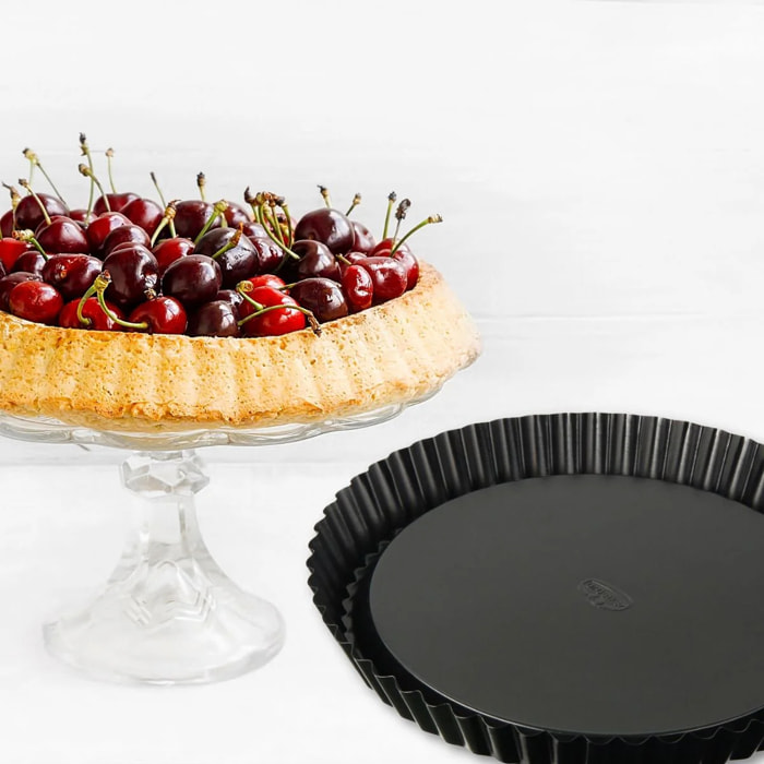 Lot de 2 moules à tarte renversée 28 cm Dr.Oetker Tradition