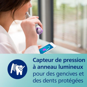 Brosse à dents électrique PHILIPS Sonicare Diamondclean Smart 9400 HX9917/88