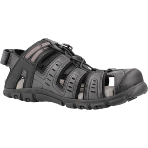 Sandalias Hombre de la marca GEOX  modelo U S STRADA C NEGRO