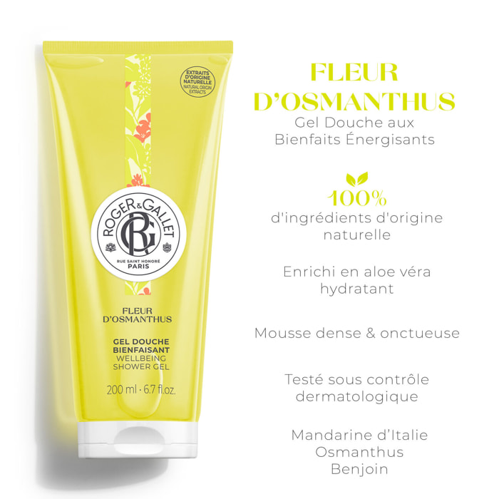 Fleur d'Osmanthus - Gel Douche Bienfaisante 200 ml