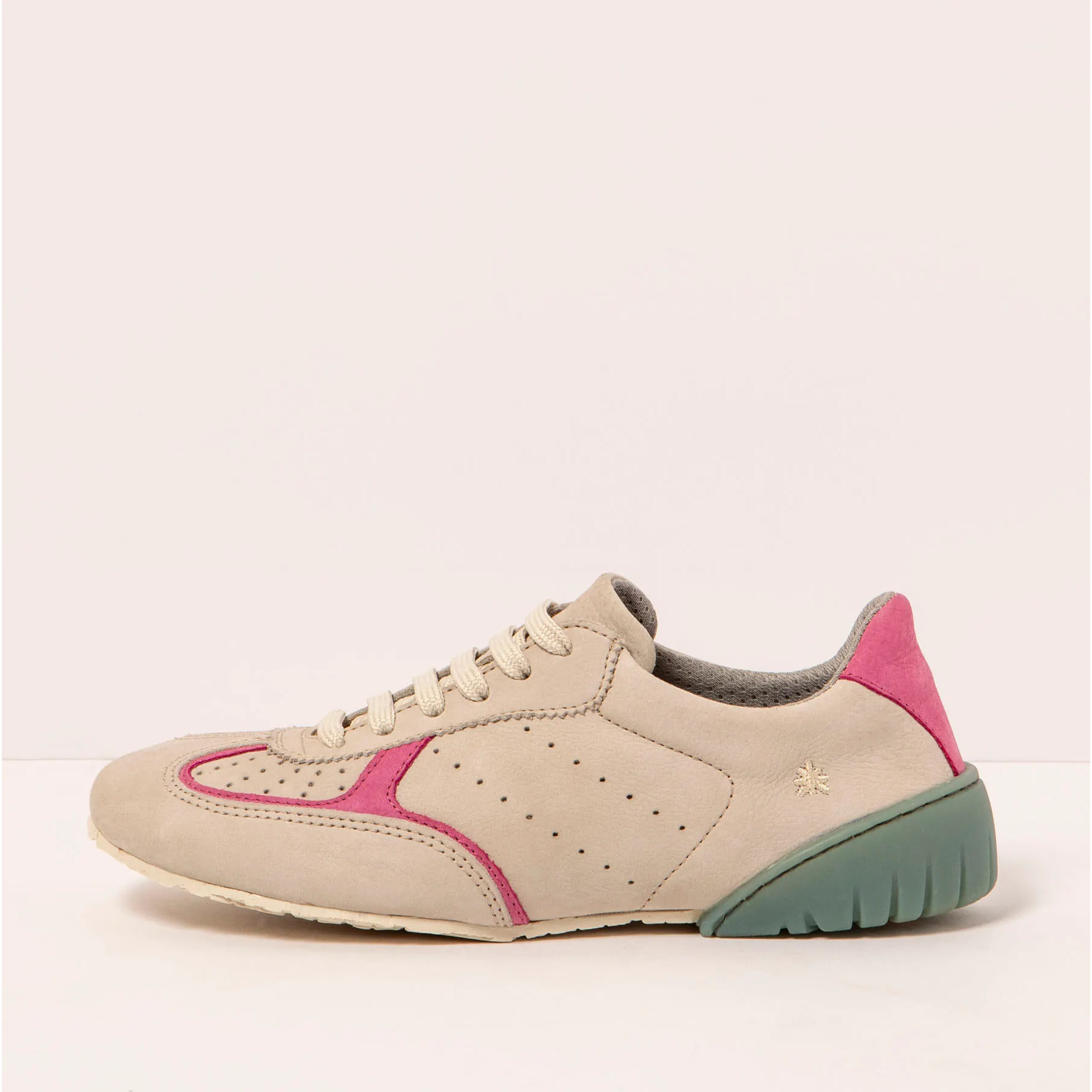 Zapatos 1744 NOBUCK BONE-PINK/ NANTES color Bone-pink