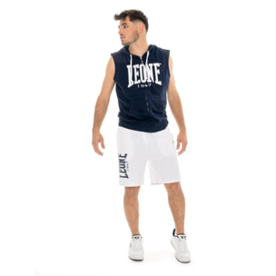 Pantalones cortos básicos para hombre Leone con logo grande