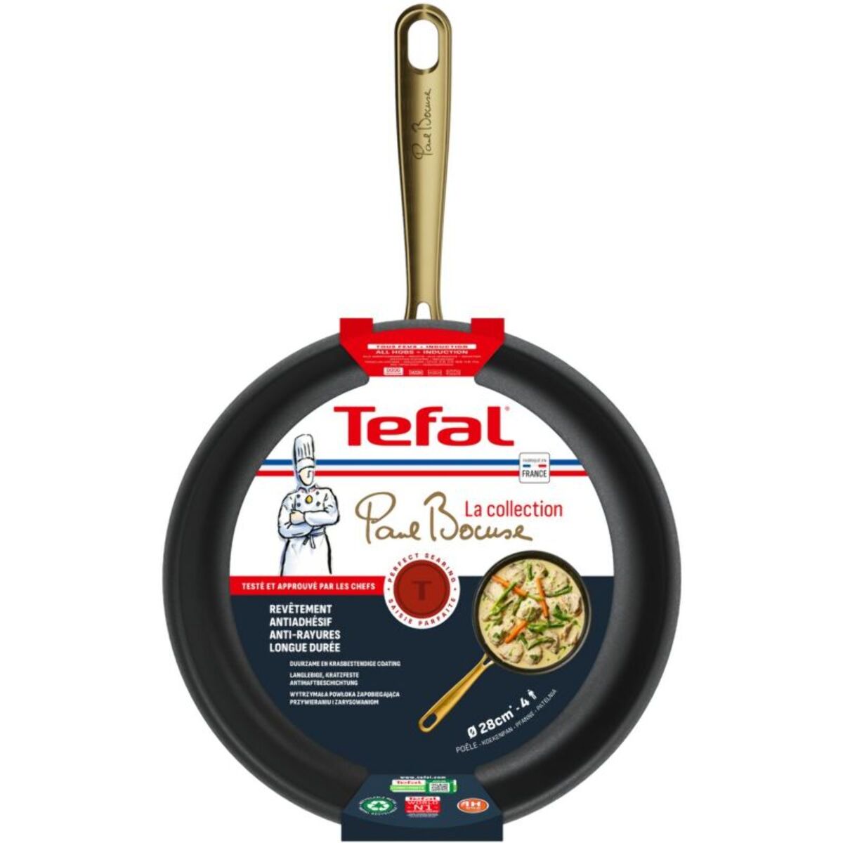 Poêle TEFAL 28cm Bocuse Edition