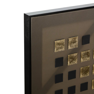 Toile Douwy 78x78cm vert foncé