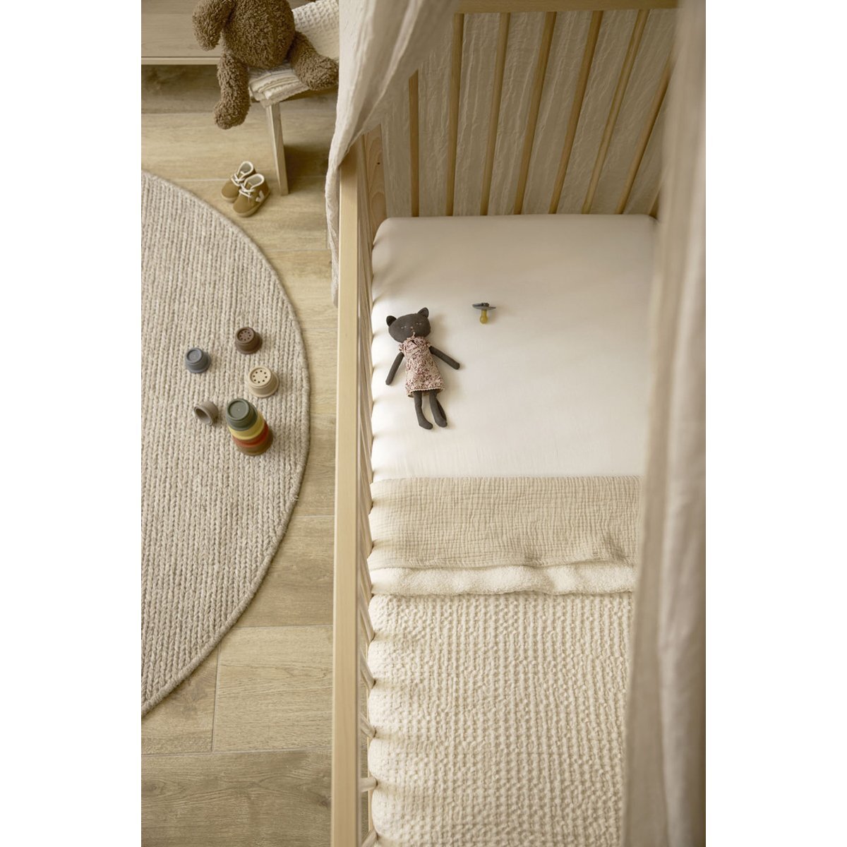 Manta Minicuna Moufflon Tog 2.0 Me-Waffle