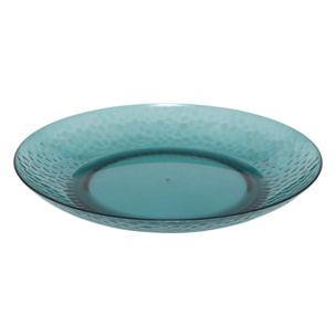 Assiette "Estiva" bleu D27cm