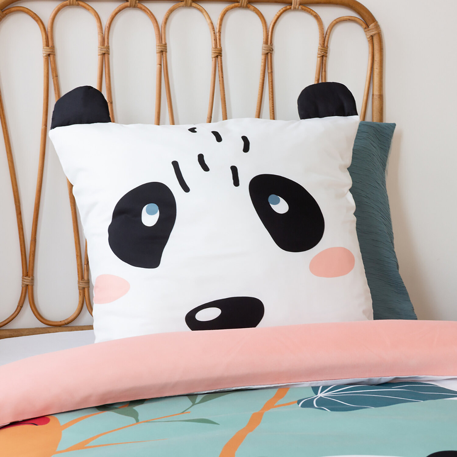 Parure de lit enfant imprimé 100% polyester - panda