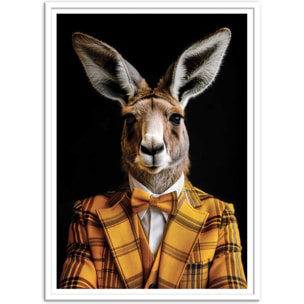 Affiche - Kangaroo Wild Suits - Philippe Hugonnard