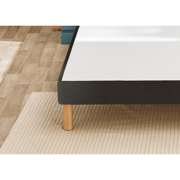 Sommier VIGOROSO 1 place|H 14 cm |confort ferme