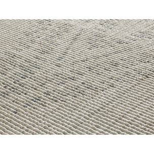 ELEMENT Alfombra en estilo Ã©tnico con relieve de color beige, varias medidas disponibles.