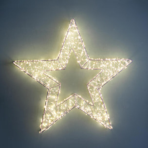 Stella natalizia - Pezzi 1 - 58xH58x10cm - Bianchi Dino SpA