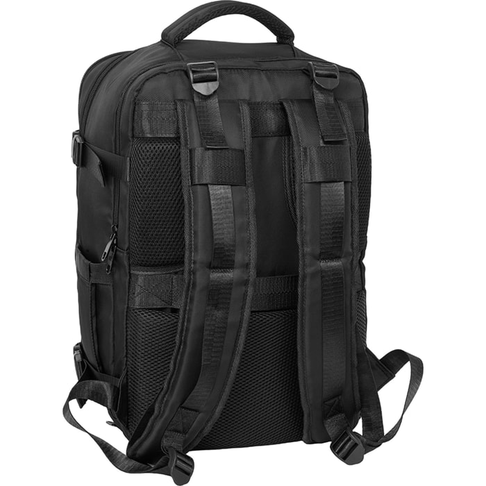 Mochila viaje cabina portatil 15,6 safta "negro"