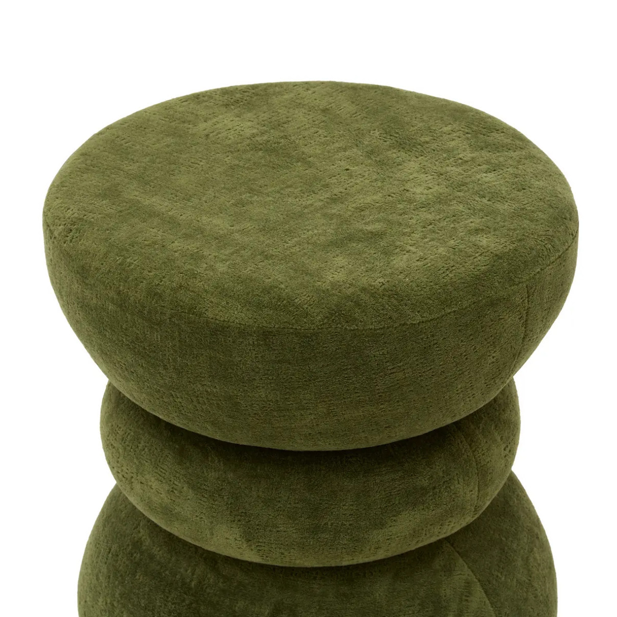 Pouf Ritem rond D.36cm vert