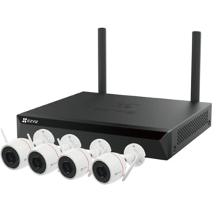 Caméra de surveillance EZVIZ NVR H5S+ 4 caméras extérieures H3C 2K+