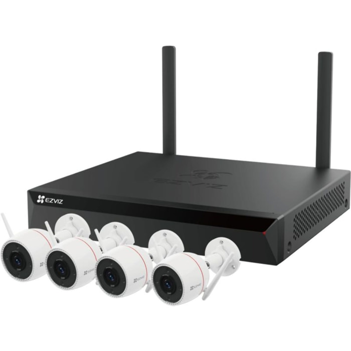 Caméra de surveillance EZVIZ NVR H5S+ 4 caméras extérieures H3C 2K+