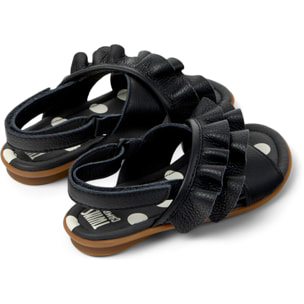 Sandalias - CAMPER Right Kids Twins - Negro - Cuero liso