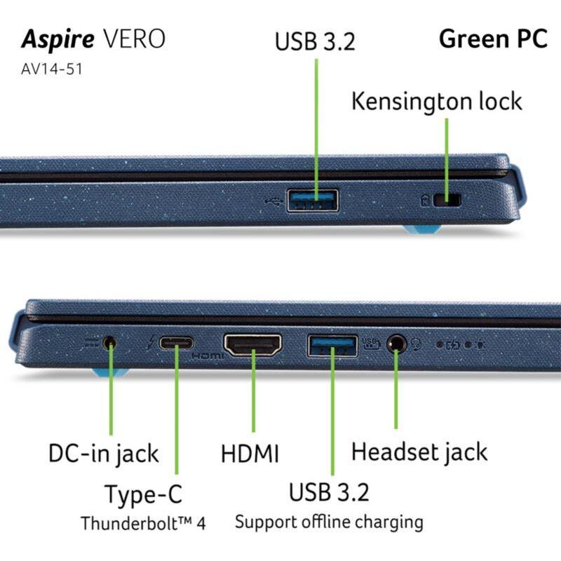 PC Portable Acer Aspire 17,3 Pouces - Intel Core I3 - Occasion