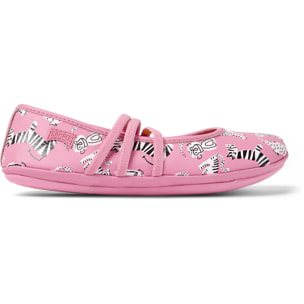 CAMPER Right - Ballerine Rosa Bambino Unisex