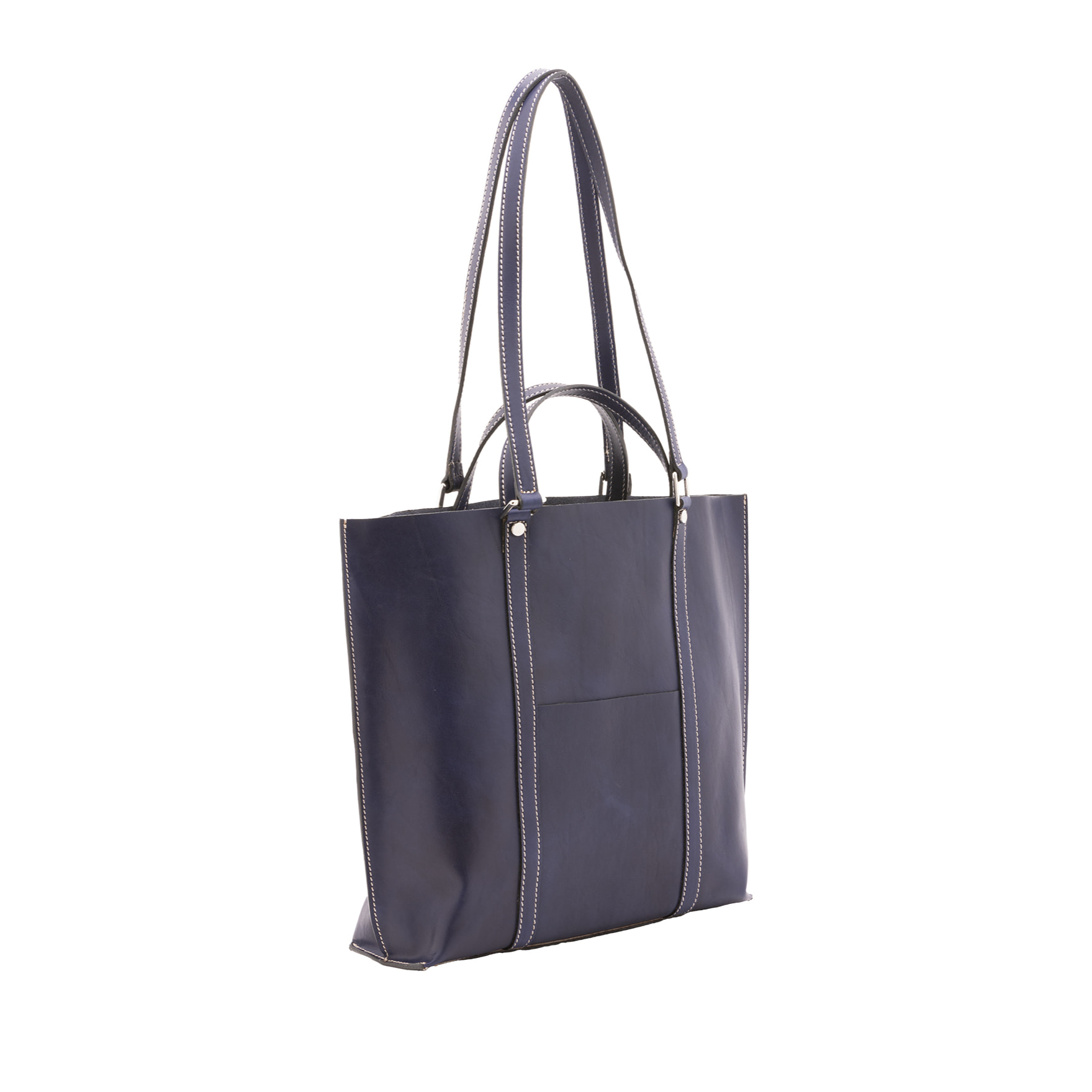 Borsa a spalla  unisex In Vera pelle Made in Italy 36x10x35 cm